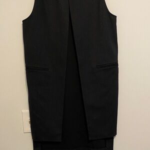CAbi Charcoal Gray Long Vest, very tailored looking.  Very nice condition